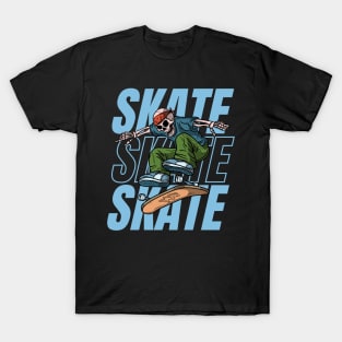 Skateboard Skull T-Shirt